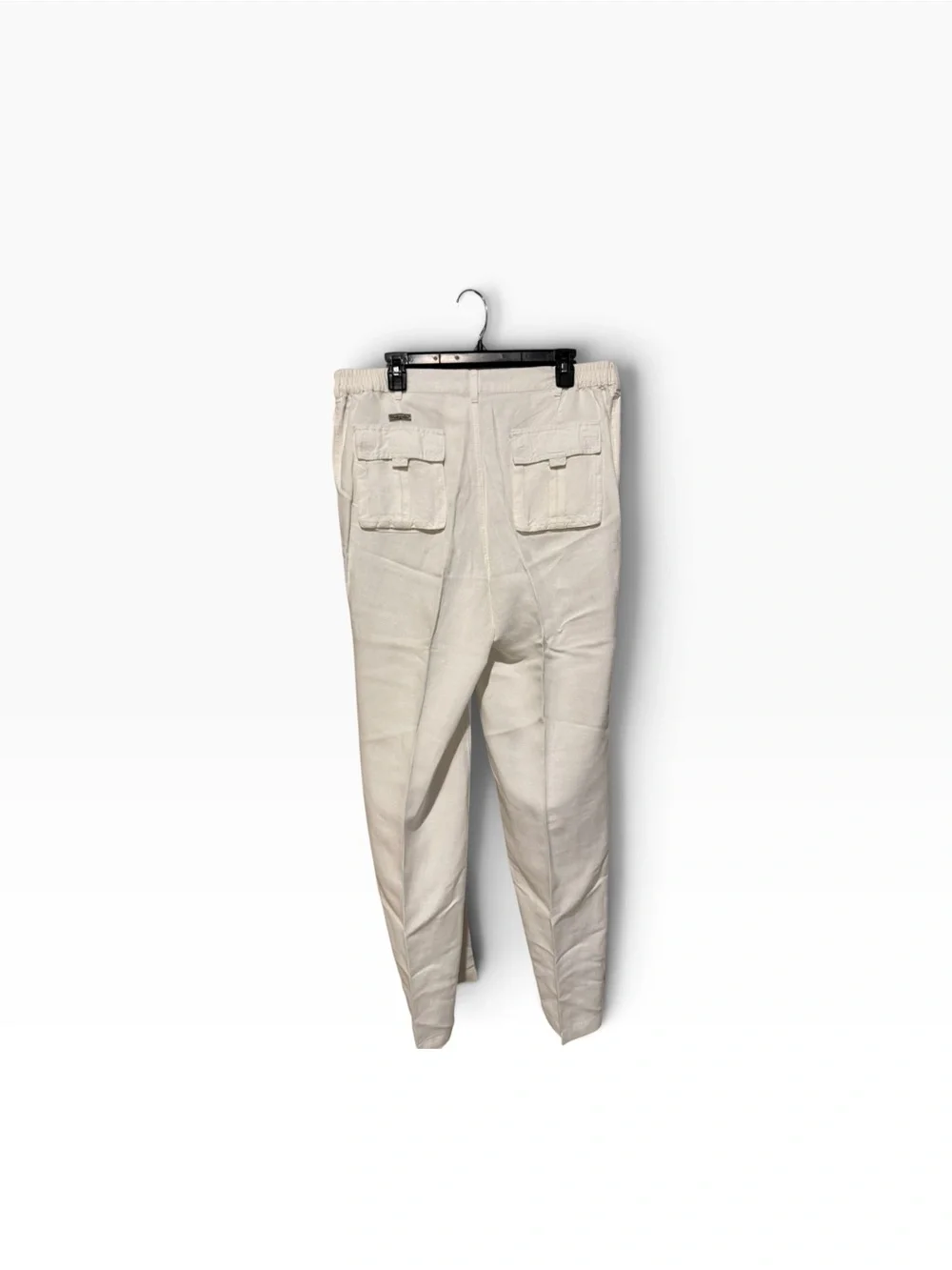 Weekenders WHITE  Cargo Pants with Drawstring Waist